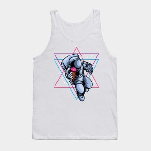 Astronaut Ice Cream Lover Tank Top